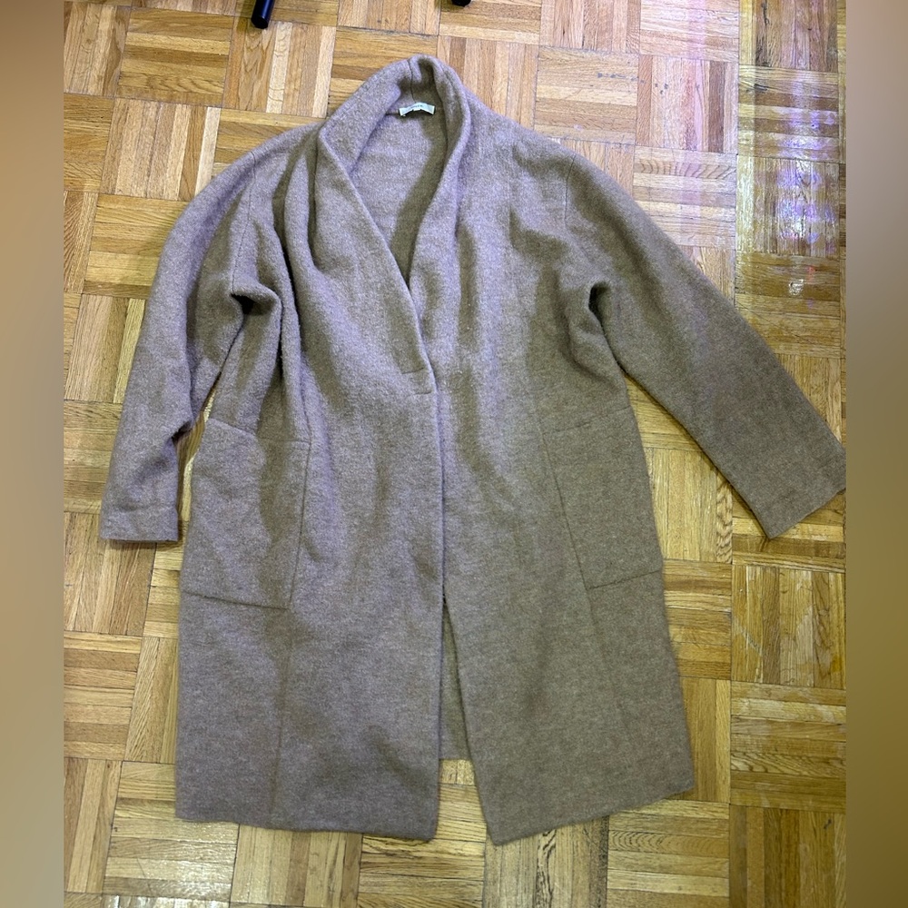 Vince long cardigan size large